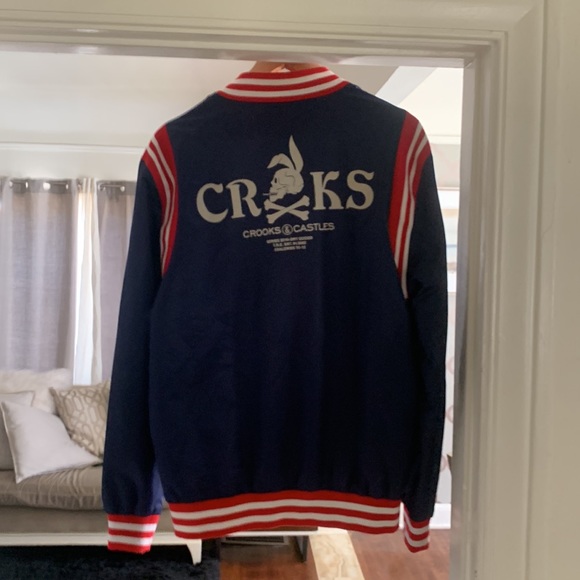 Crooks and castle varsity satin - Picture 5 of 7